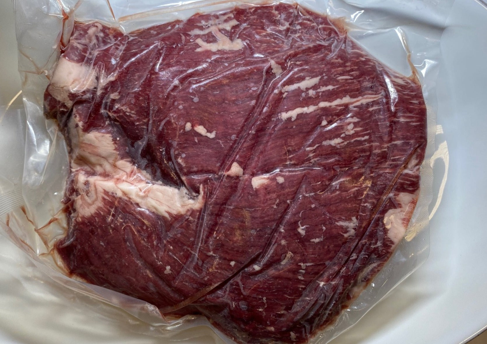 wagyu flank steak frozen in bag