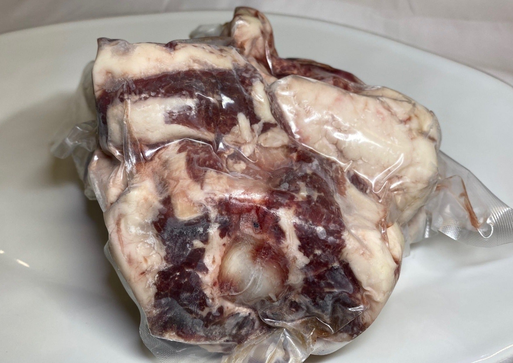 wagyu oxtail frozen in bag