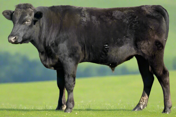 wagyu bull, ai background