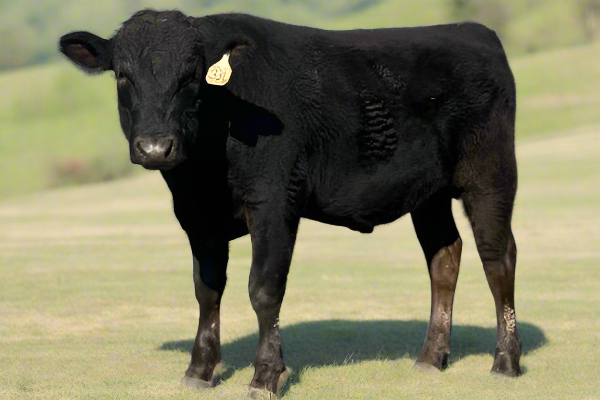 wagyu bull for sale with ai edited background