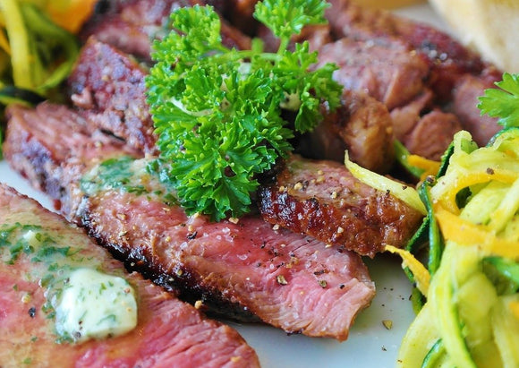 wagyu-flank-steak-vegetables